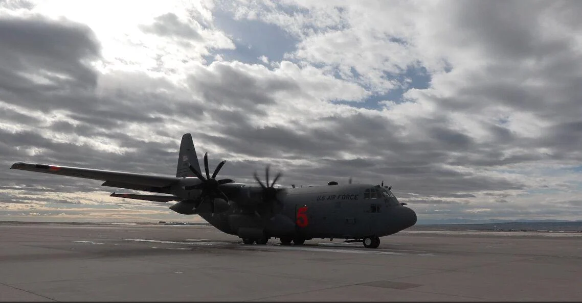 Colorado Springs-based Air Force Reserve unit deploys firefighting aircraft to California